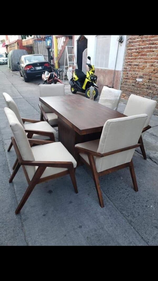 comedor de 6 sillas concha